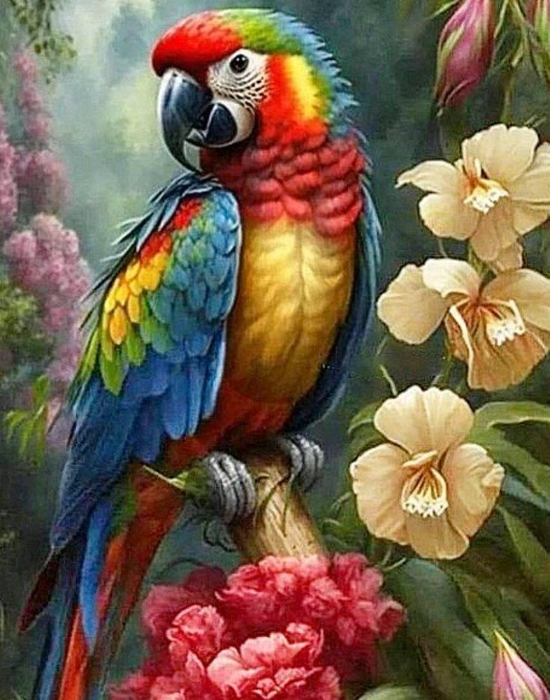 Diamond Painting Vollbild 50x70 mit runden Steinen Diamond Painting Vollbild 50x70 mit runden Steinen