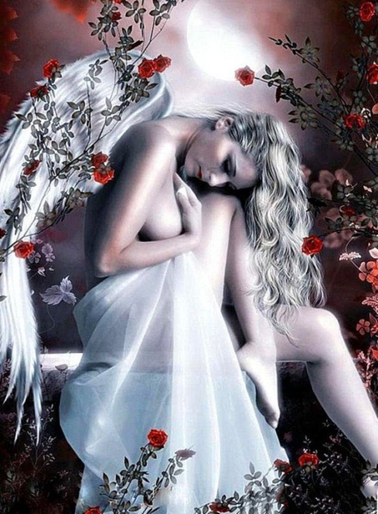 Diamond Painting Vollbild 50x70 mit eckigen Steinen