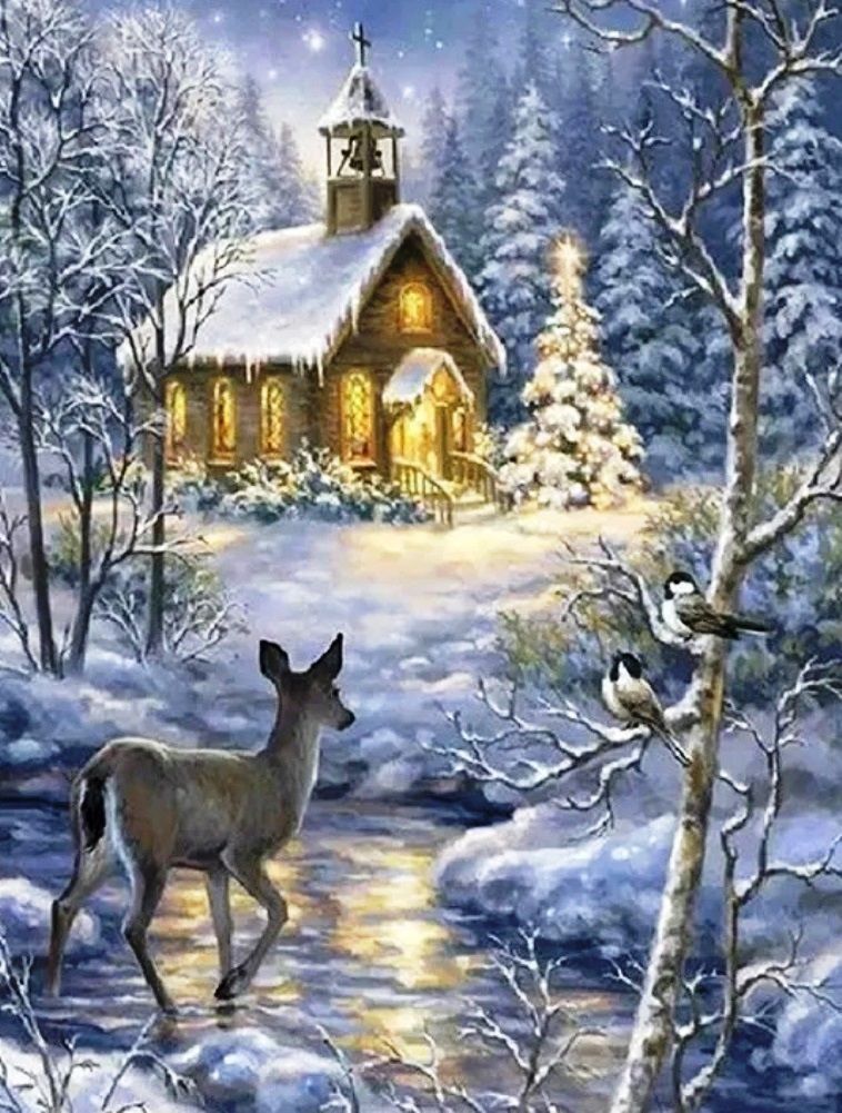 Diamond Painting Vollbild 50x70 mit eckigen Steinen Diamond Painting Vollbild 50x70 mit eckigen Steinen