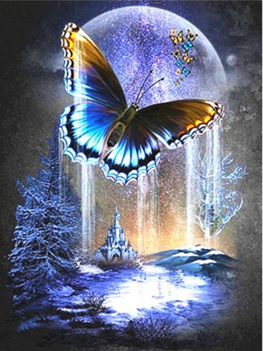 Diamond Painting Vollbild 50x70 mit eckigen Steinen Diamond Painting Vollbild 50x70 mit eckigen Steinen