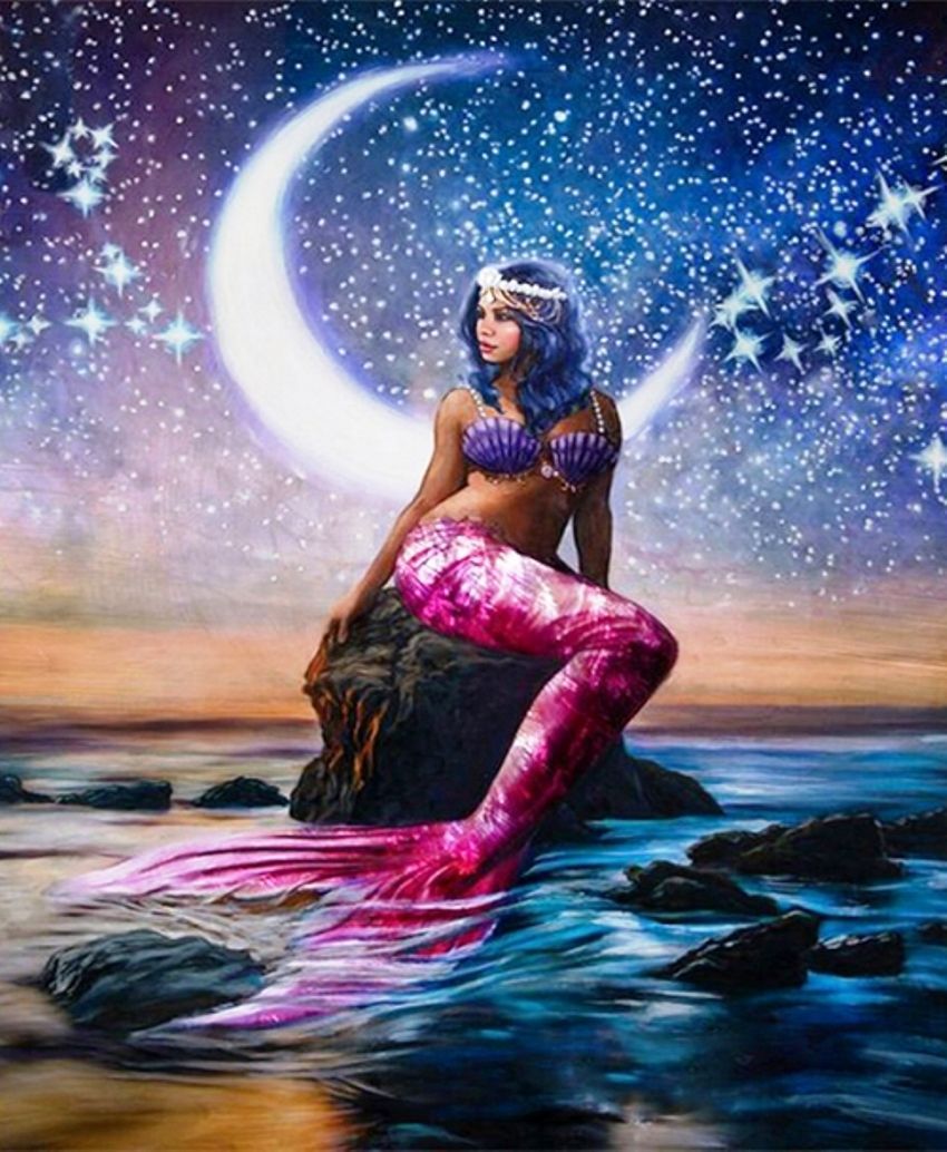 Diamond Painting Vollbild 50x70 mit eckigen Steinen Diamond Painting Vollbild 50x70 mit eckigen Steinen