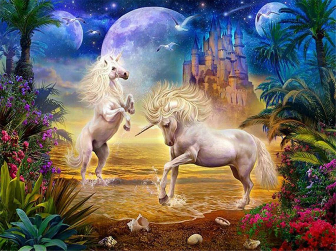 Diamond Painting Vollbild 50x70 mit eckigen Steinen Diamond Painting Vollbild 50x70 mit eckigen Steinen