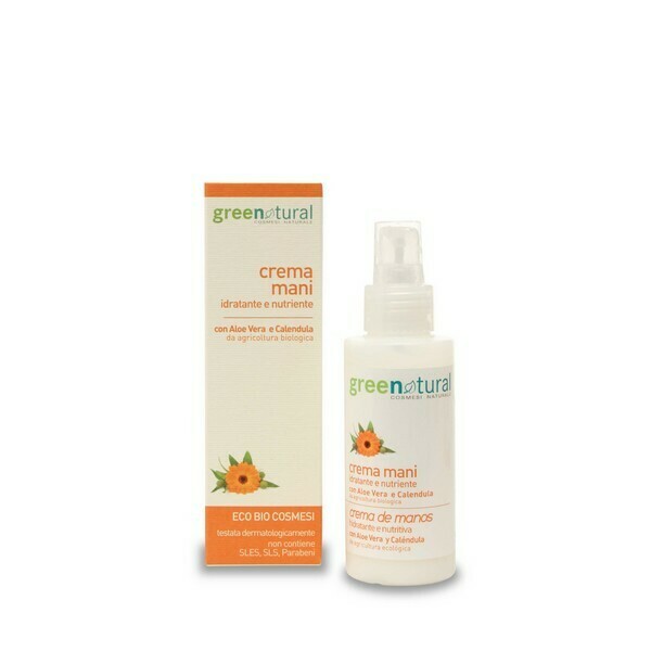 GN Crema MANI - Aloe Vera & Calendula - 100ml