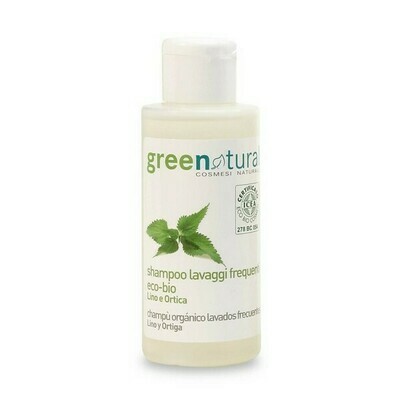 GN Shampoo LAVAGGI FREQUENTI LINO & ORTICA - ecobio - 100ml