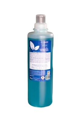 RAMPI WASH Detersivo Detergente Enzimatico Professionale Iper Concentrata Bianchi E Colorati 33 Lavaggi 15 LT (Blue Mediterranean)