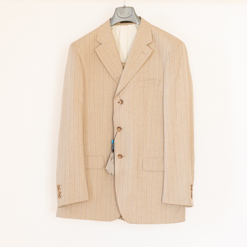 Abito Uomo elegante primavera/estate Taglia 54 Beige