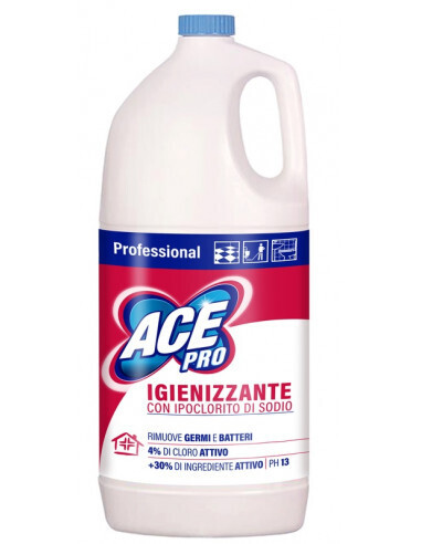ACE PRO HYPO 5 LITRI CON IPOCLORITO DI SODIO