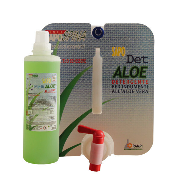 SAPO MEDIT ALOE Detersivo Professionale per indumenti all’Aloe Vera 1 litro