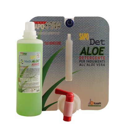 SAPO MEDIT ALOE Detersivo Professionale per indumenti all’Aloe Vera 1 litro