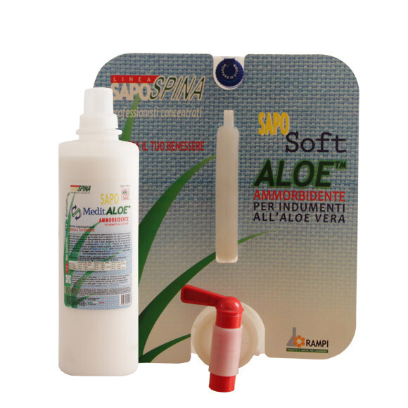 SAPO SOFT ALOE Ammorbidente Professionale per Indumenti all’Aloe Vera 1 litro