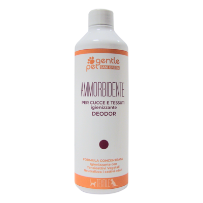 AMMORBIDENTE DEODOR Per Cucce e Tessuti Igienizzante GENTLEPET 500 ml