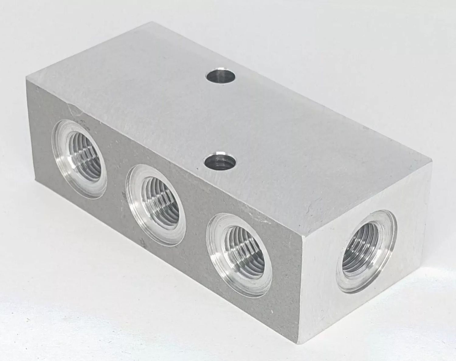 Verteilerleiste Sammlerleiste Verteiler für Hydraulik und Pneumatik 8 x G 1/4 Verteilerleiste Sammlerleiste Verteiler für Hydraulik und Pneumatik 8 x G 1/4