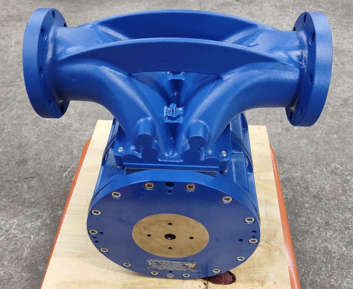 Satam Treibschieberzähler ZC 17-80/150 Zähler Messkammer Zählwerk Satam Treibschieberzähler ZC 17-80/150 Zähler Messkammer Zählwerk