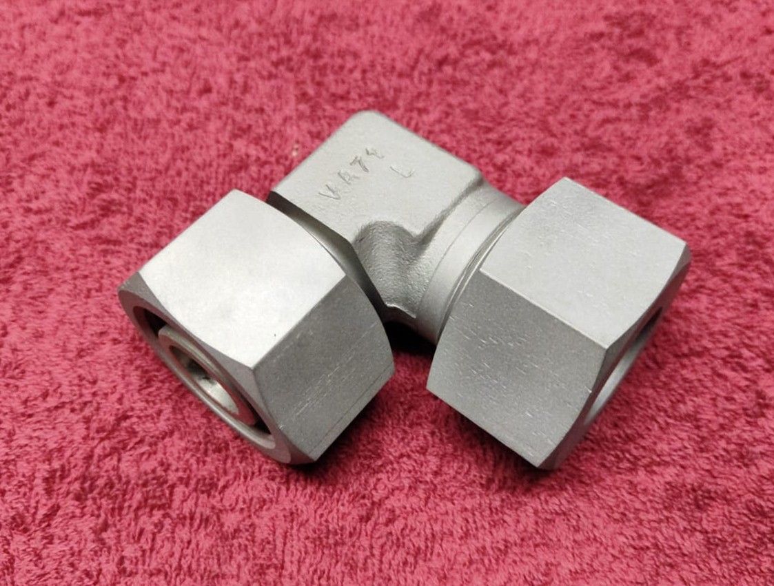 Einstellbare Winkelverschraubung 25S Edelstahl 25mm schwere Baureihe Hydraulik