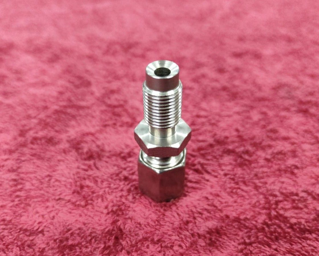 20 Stück Einschraubstutzen Edelstahl M10x1 auf 6L Klemmring 6mm Rohr