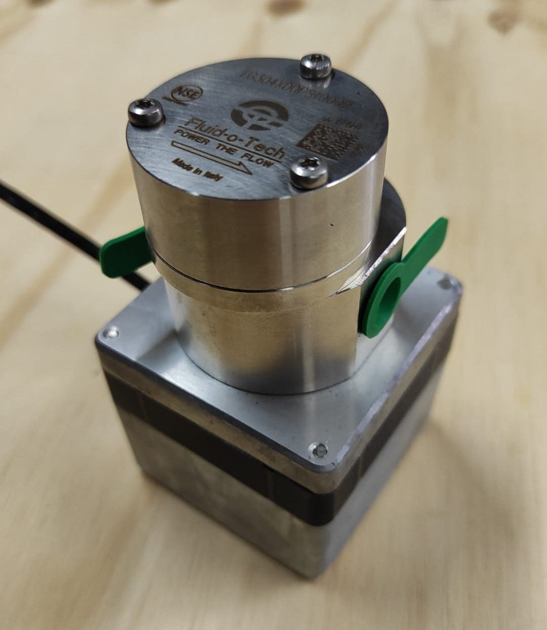 Fluid-o-Tech 24V Zahnradpumpe FG304XDOPS10000 Edelstahl FG304