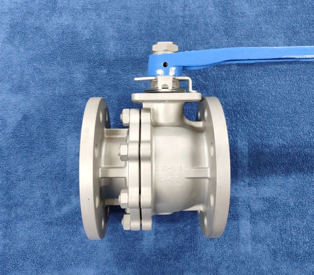 A+R Kugelhahn DN80 KHL 510 PN16 Absperrkugelhahn Edelstahl Gebraucht