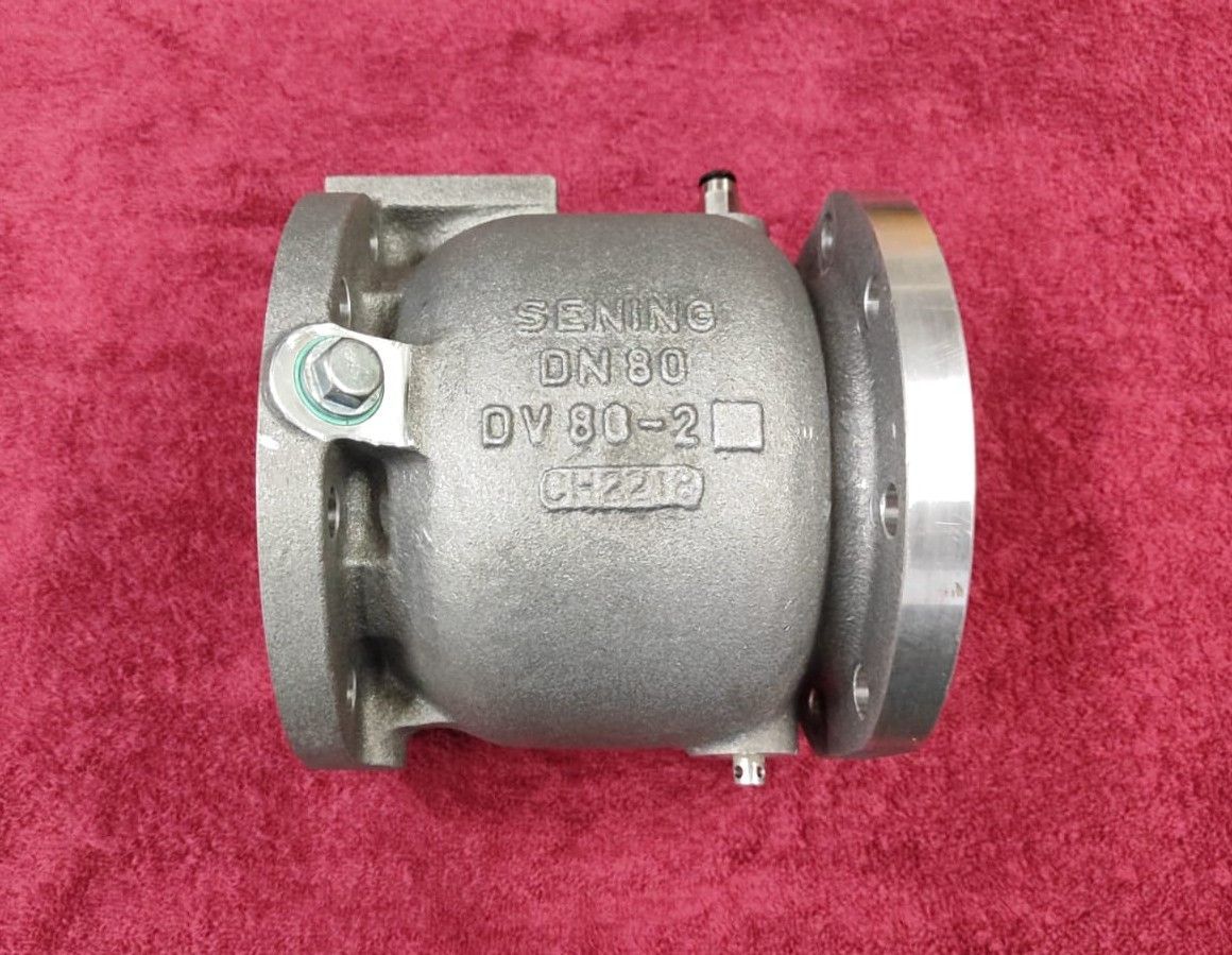 Sening Durchgangsventil DV80-2 DN80 pneumatisch gebraucht ungeprüft Sening Durchgangsventil DV80-2 DN80 pneumatisch gebraucht ungeprüft