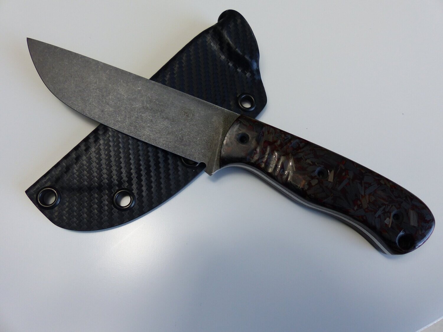 PiedPiper Phantom - Handgefertigtes Messer - SB1 Niolox