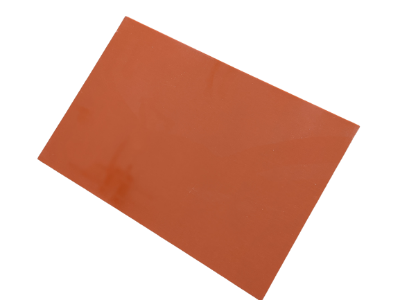 G10 Platte Signal Orange/Black Messergriffmaterial - 300x200x7mm