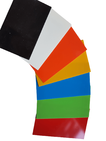 G10 Liner Material  für Messerbau o. Modellbau, 130x80x0,5mm, 7 Farben