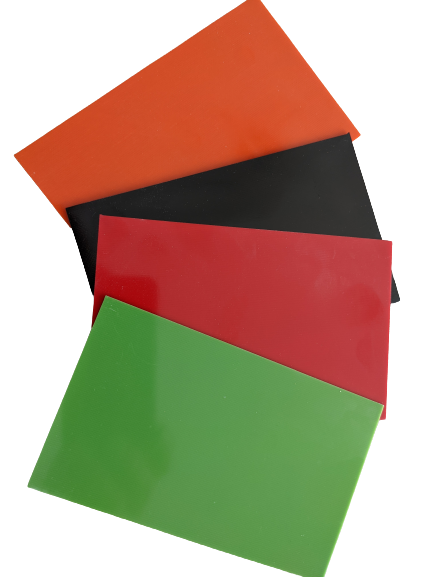 G10 GFK FR4 Liner Material Set für Messerbau oder Modellbau, 130x80x1mm