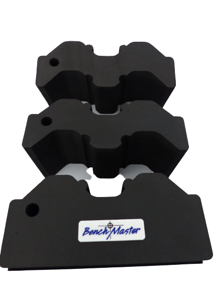 Bench Master Einschießblock, Einschießhilfe, Gewehrauflage 3-Teilig