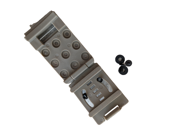 Quick Lok Gürtel Clip für Kydex Scheiden- Khaki
