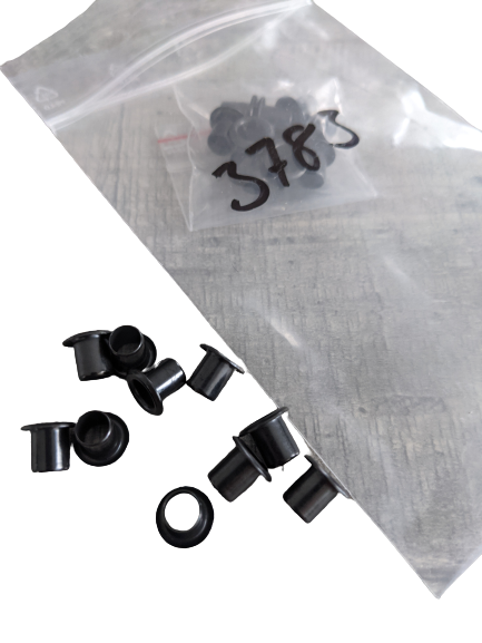Kydex Ösen 1/4 - 8,4mm Länge,  Black-10Stck