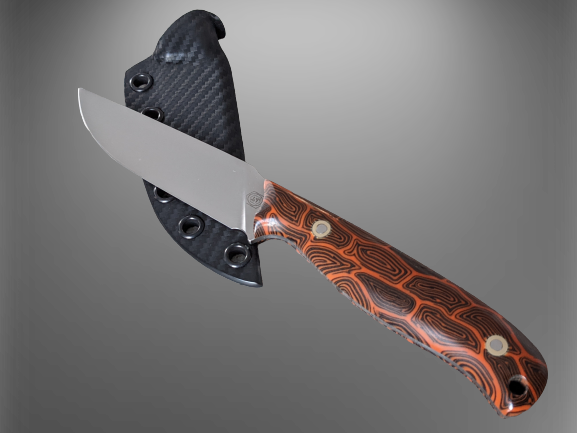 Jagdmesser RWL-34 und G10 Mosaikgriff