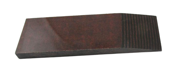 Canvas Jute Micarta Mocca/Black 120x40x8mm