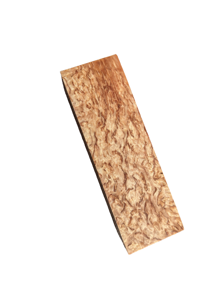 Stabilisierte Maserbirke Nature - Blockmaße 125x40x35mm