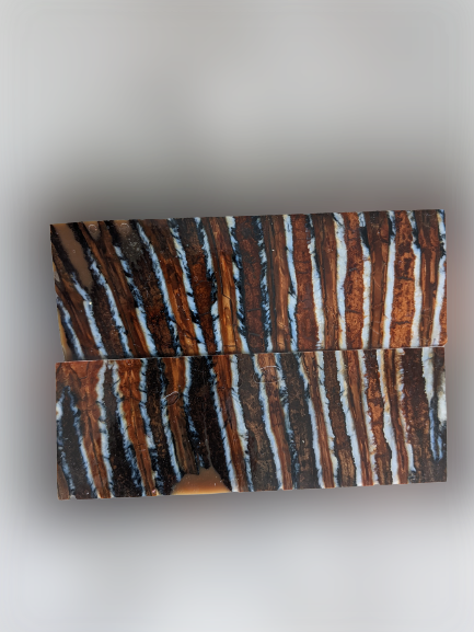 Raffir® Mammut Backenzahn Griffschalen - Natur 120x40x6,5mm