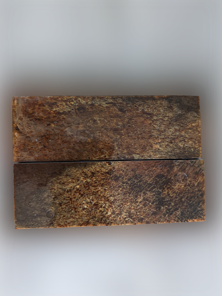 Raffir® Mammut Knochen Griffschalen - Stabilisiert 120x40x6,5mm
