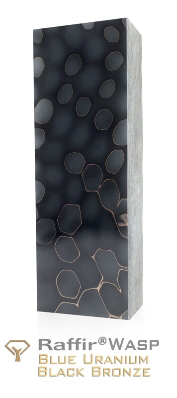 Raffir® Noble Blue Uranium - Black Bronze Wasp 120x40x25mm