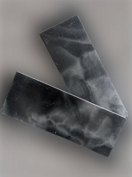 Raffir® Alume - Black Wave Griffschalen 130x40x6mm