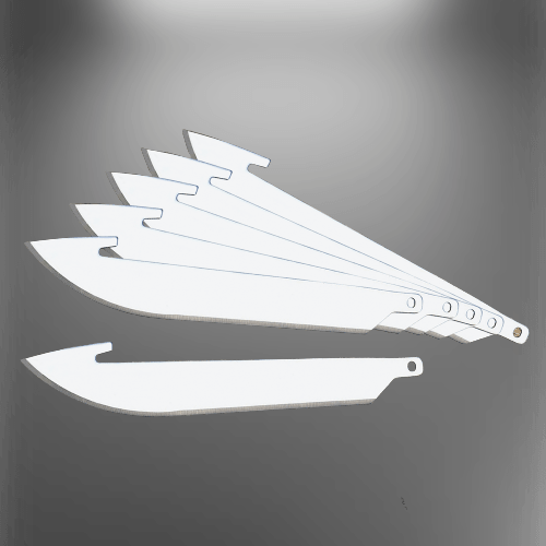 6 Ersatzklingen für alle Razor-Lite ™ Messer
