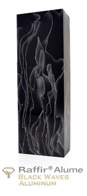 Raffir® Alume, Black Waves 120x40x25mm