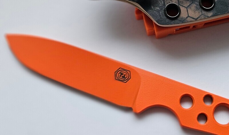 Javelin Ganzstahlmesser L-Size - Cerakote HIVIZ Orange