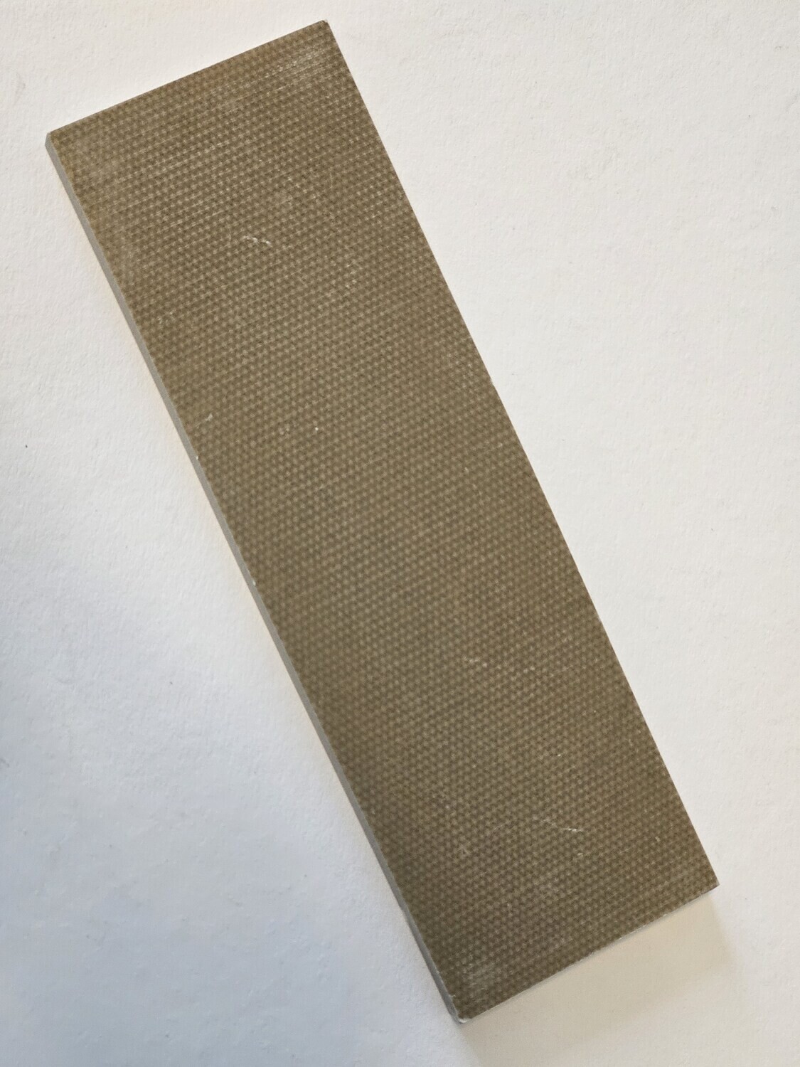 XL Canvas / Jute Micarta, Desert Tan Platte - 160x50x8mm