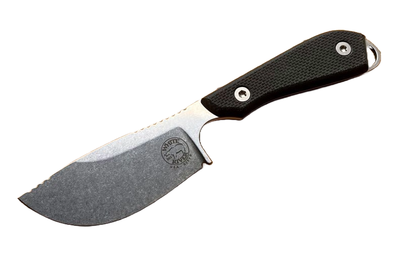 White River M1 Skinner, Black G10