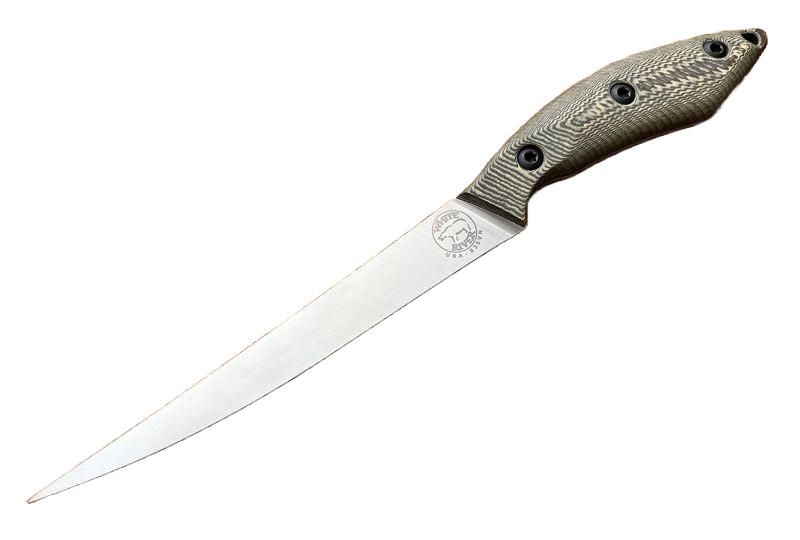 White River Fillet, 6 inch, Maple/ Black Richlite