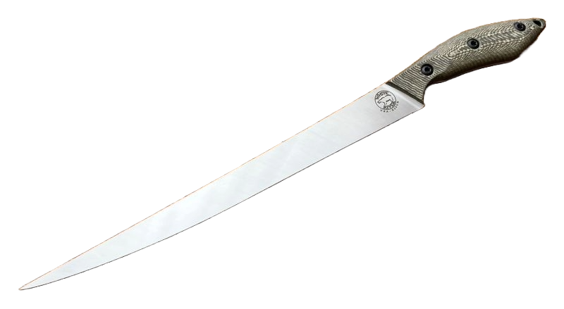 White River Fillet, 8 inch, Black G10