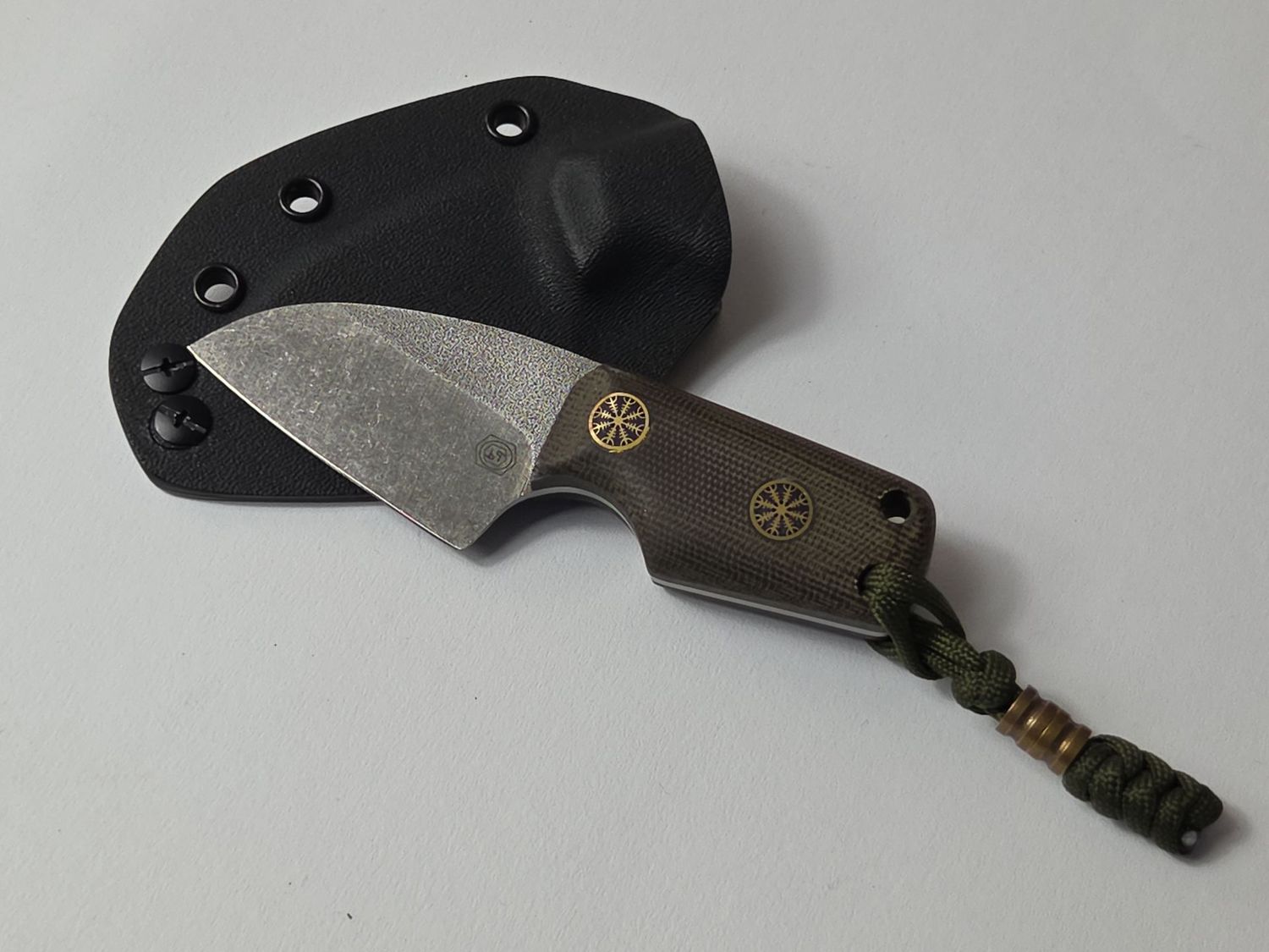 PiedPiper- BULLY - Neck Knife - SB1 NIOLOX