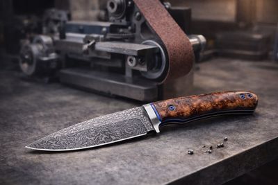 Exklusive handgefertigte Messer