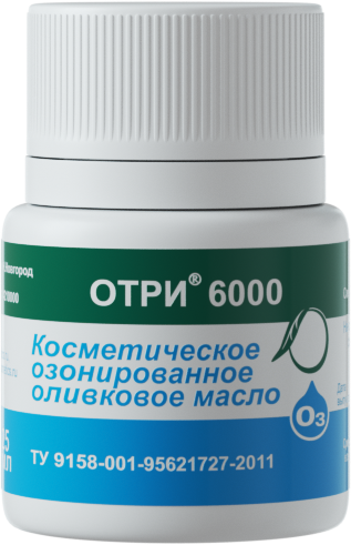 Озонированное масло ОТРИ® 6000 (в 1 фл. 25 мл)