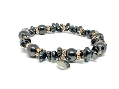 Hematite Gemstone Bracelet. SKU00030 Hematite Gemstone Bracelet. SKU00030