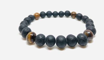 Take Action - Tiger' Eye & Lava Take Action - Tiger' Eye & Lava