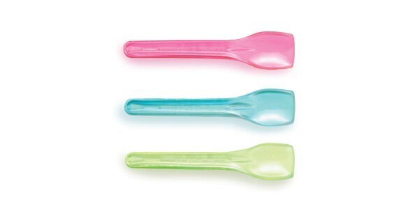 Alcas Palletine Spoons (Transparent Assorted Colors)