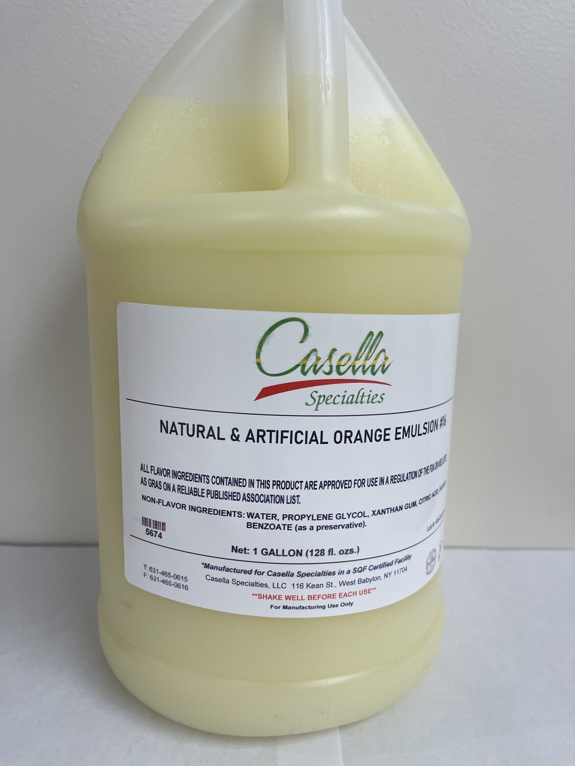 Casella Orange Emulsion